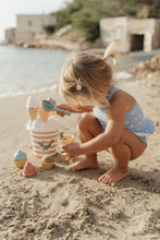 Load image into Gallery viewer, Girl playing with the Ice Cream Beach Set - Ocean Dreams Blue