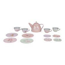 Load image into Gallery viewer, Tin Tea Set - Fairy Garden