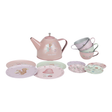 Load image into Gallery viewer, Tin Tea Set - Fairy Garden