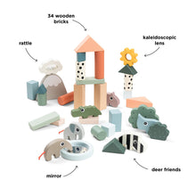 Load image into Gallery viewer, Done by Deer - Deer Friends Building Blocks - 34 Pieces