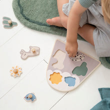 Load image into Gallery viewer, Child playing with Done by Deer Lalee Peg Puzzle - 5 Pieces