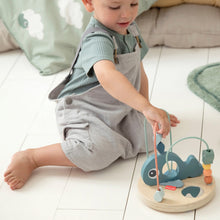 Load image into Gallery viewer, Child playing with Done by Deer Wally Bead Maze - Blue