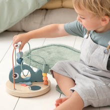 Load image into Gallery viewer, Child playing with Done by Deer Wally Bead Maze - Blue