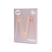 Load image into Gallery viewer, Coral and Yellow Tong Set - by Inspire my Play