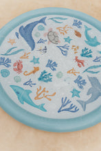 Load image into Gallery viewer, Sprinkler Water Play Mat - Ocean Dreams Blue