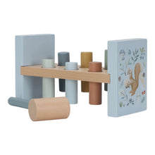 Load image into Gallery viewer, Little Dutch Pounding Bench Forest Friends