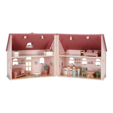 Load image into Gallery viewer, Portable Wooden Doll's House