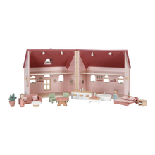 Load image into Gallery viewer, Portable Wooden Doll's House