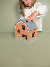 Load image into Gallery viewer, Girl playing with the Little Dutch Shape Sorter - Little Farm