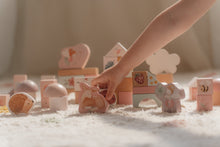 Load image into Gallery viewer, Girl playing with Building Blocks - Fairy Garden