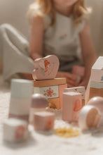 Load image into Gallery viewer, Girl playing with Building Blocks - Fairy Garden