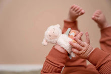 Load image into Gallery viewer, Baby with Little Dutch Wrist Rattle Sheep - Little Farm