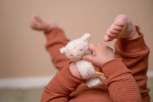 Load image into Gallery viewer, Baby with Little Dutch Wrist Rattle Sheep - Little Farm
