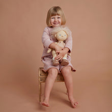 Load image into Gallery viewer, Girl playing with Dinkum doll Olli Ella Dinkum Doll Petal