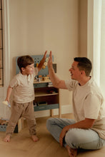 Load image into Gallery viewer, boy with little dutch workbench tools