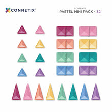 Load image into Gallery viewer, Connetix Pastel Mini Pack 32 Pieces