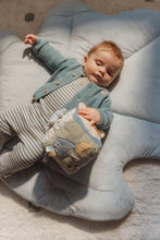 Load image into Gallery viewer, child playing with Little Dutch Soft Activity Cube - Forest Friends