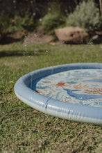 Load image into Gallery viewer, Sprinkler Water Play Mat - Ocean Dreams Blue