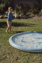 Load image into Gallery viewer, Sprinkler Water Play Mat - Ocean Dreams Blue