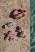 Load image into Gallery viewer, Little dutch Dreamy Mermaid Dive Figures Set of three ocean-themed weighted learn to swim aids: a mermaid, a starfish, and a seahorse