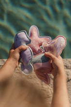 Load image into Gallery viewer, Child playing with Little dutch Dreamy Mermaid Dive Figures Set of three ocean-themed weighted learn to swim aids: a mermaid, a starfish, and a seahorse