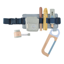 Load image into Gallery viewer, Toy tool belt with various tools on a white background