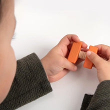 Load image into Gallery viewer, Tickit Rainbow Wooden Nuts & Bolts