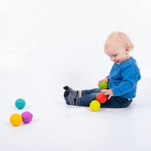 Load image into Gallery viewer, Sensory Texture Ball Touch TickiT Textured Texture Shapes Shape Sensory Roll educational Colour Ball