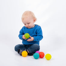 Load image into Gallery viewer, Sensory Texture Ball Touch TickiT Textured Texture Shapes Shape Sensory Roll educational Colour Ball
