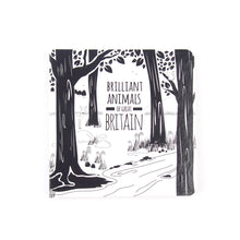 Load image into Gallery viewer, The Little Black & White Book Project  Sensory  educational  Book  Black and white  Black & White Book Project  Baby  Brilliant animals of Great Britain  Animals