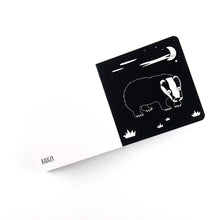Load image into Gallery viewer, The Little Black & White Book Project  Sensory  educational  Book  Black and white  Black & White Book Project  Baby  Brilliant animals of Great Britain  Animals