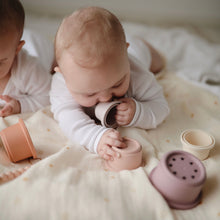 Load image into Gallery viewer, Mushie Stacking Cups Petal