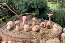 Load image into Gallery viewer, Wooden Animal Friends