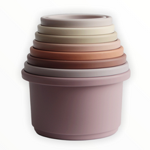 Load image into Gallery viewer, Mushie Stacking Cups Petal