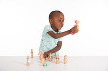 Load image into Gallery viewer, wooden enchanted figures TickIt with boy