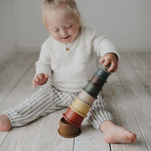 Load image into Gallery viewer, Mushie Stacking Cups Retro