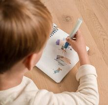 Load image into Gallery viewer, Jim and Friends Water Magic colouring book
