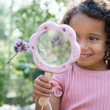 Load image into Gallery viewer, girl looking through magnifying glass
