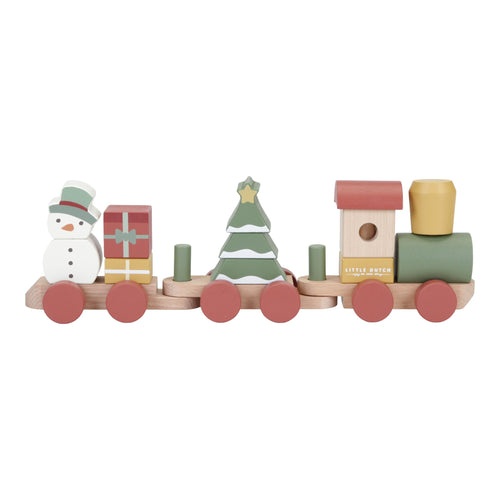 Little Dutch Christmas Blocks Train