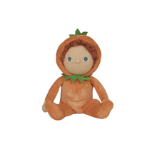 Load image into Gallery viewer, Olli Ella Dinky Dinkum Doll - Jack O&#39;Lantern - Orange
