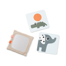 Load image into Gallery viewer, Done by Deer - Deer Friends Baby Contrast Card Holder
