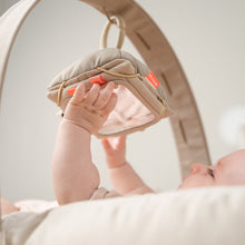 Load image into Gallery viewer, Baby playing with Done by Deer - Deer Friends Baby Contrast Card Holder
