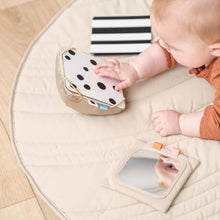 Load image into Gallery viewer, Baby playing with Done by Deer - Deer Friends Baby Contrast Card Holder
