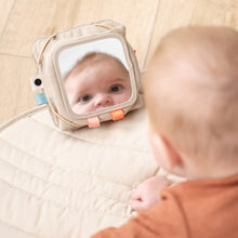 Load image into Gallery viewer, Baby playing with Done by Deer - Deer Friends Baby Contrast Card Holder
