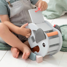 Load image into Gallery viewer, Child playing with Done by Deer Sorting Box Elphee Grey
