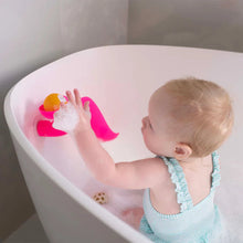 Load image into Gallery viewer, Girl playing with matchstick Monkey bathtime slide set
