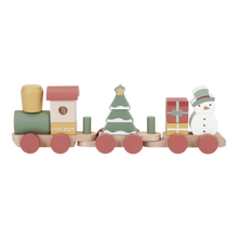 Load image into Gallery viewer, Little Dutch Christmas Blocks Train

