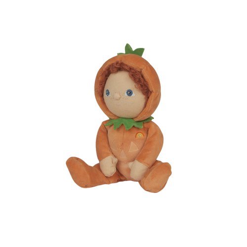 Olli Ella Dinky Dinkum Doll - Jack O'Lantern Pumpkin - Orange