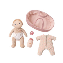 Load image into Gallery viewer, Olli Ella Binky Dinky Moppet with Pink Carrycot
