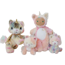 Load image into Gallery viewer, Cozy Day Dinkum Doll - Kittycom Pompom
